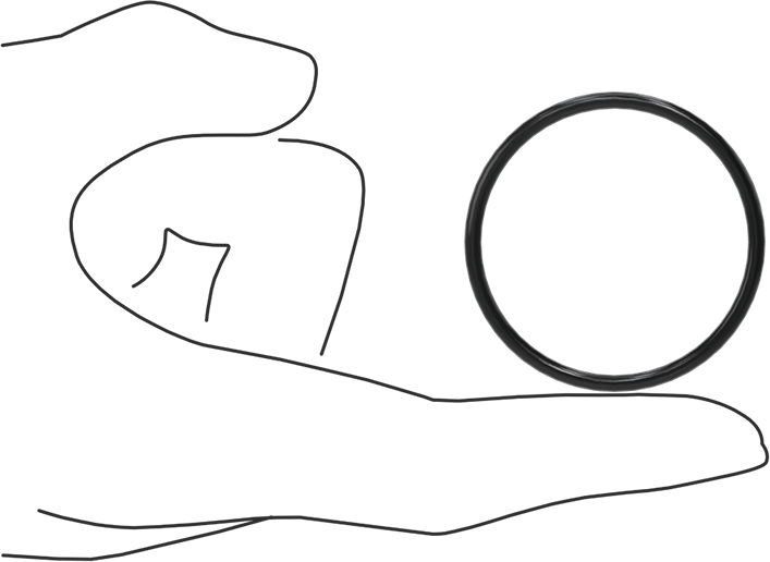 Suya ve Buhara Dayanıklı Yumuşak EPDM O-Rings, 3/32 Kesirli Genişlik, Dash Numarası 130