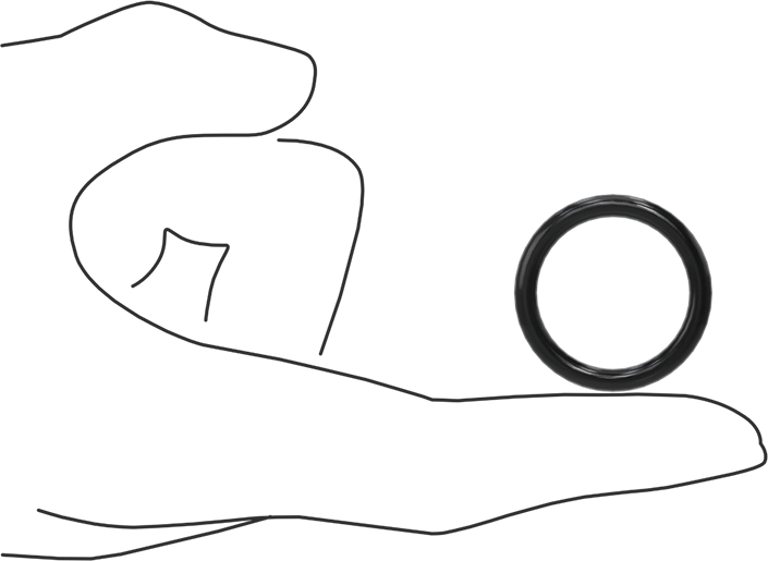 Suya ve Buhara Dayanıklı Yumuşak EPDM O-Rings, 1/8 Kesirli Genişlik, Dash Numarası 213