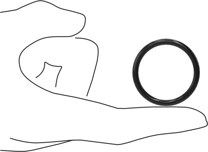 Suya ve Buhara Dayanıklı Yumuşak EPDM O-Rings, 1/8 Kesirli Genişlik, Dash Numarası 218