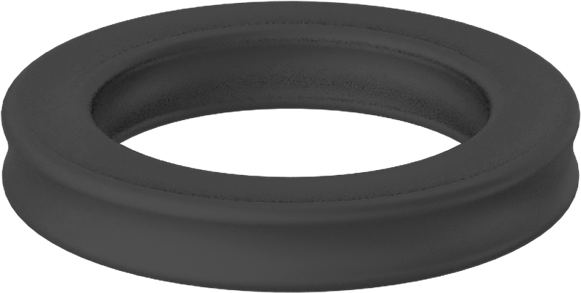 X Profilli Yağa Dayanıklı Buna-N O-Ring, 1/16 Kesirli Genişlik, Dash Numarası 011