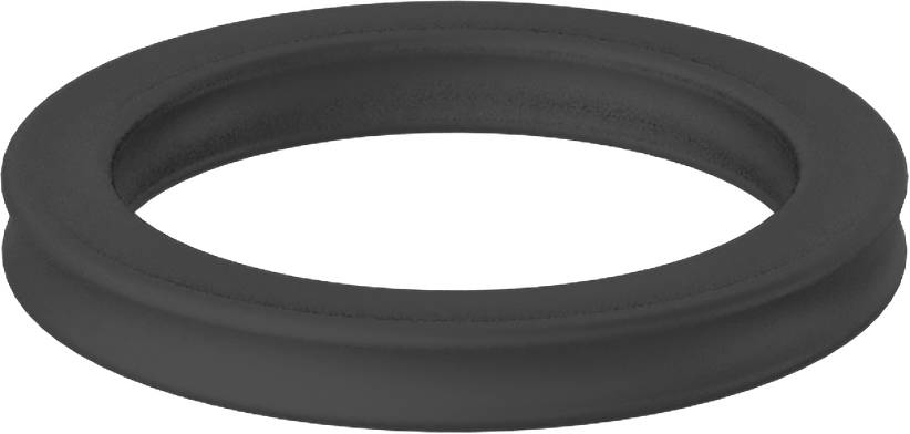 X Profilli Yağa Dayanıklı Buna-N O-Ring, 1/16 Kesirli Genişlik, Dash Numarası 013