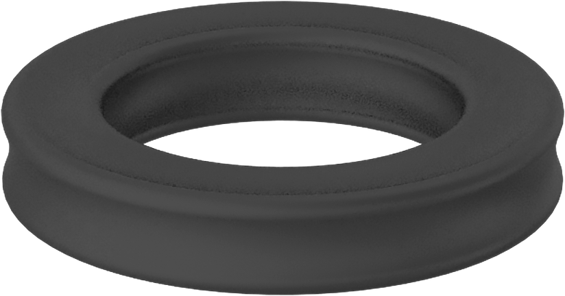 X Profilli Yağa Dayanıklı Buna-N O-Ring, 3/32 Kesirli Genişlik, Dash Numarası 110