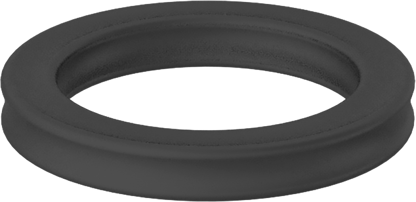 X Profilli Yağa Dayanıklı Buna-N O-Ring, 3/32 Kesirli Genişlik, Dash Numarası 113