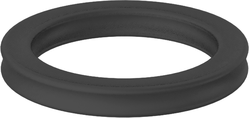 X Profilli Yağa Dayanıklı Buna-N O-Ring, 3/32 Kesirli Genişlik, Dash Numarası 114