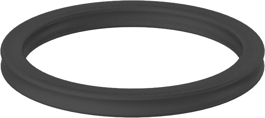 X Profilli Yağa Dayanıklı Buna-N O-Ring, 3/32 Kesirli Genişlik, Dash Numarası 120