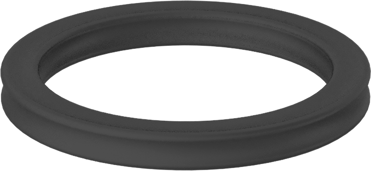 X Profilli Yağa Dayanıklı Buna-N O-Ring, 3/16 Kesirli Genişlik, Dash Numarası 326