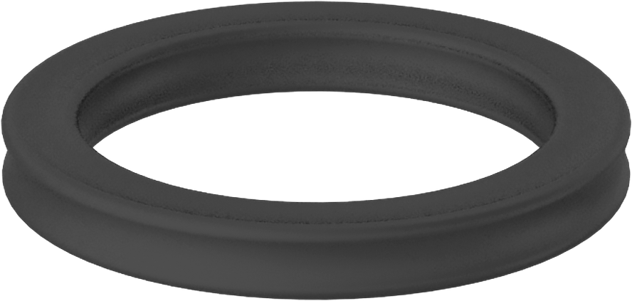 X Profilli Yağa Dayanıklı Buna-N O-Ring, 1/8 Kesirli Genişlik, Dash Numarası 212