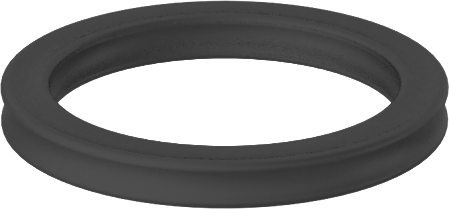 X Profilli Yağa Dayanıklı Buna-N O-Ring, 1/8 Kesirli Genişlik, Dash Numarası 214