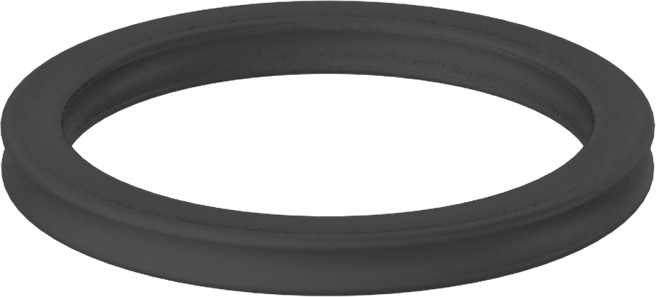 X Profilli Yağa Dayanıklı Buna-N O-Ring, 1/8 Kesirli Genişlik, Dash Numarası 217