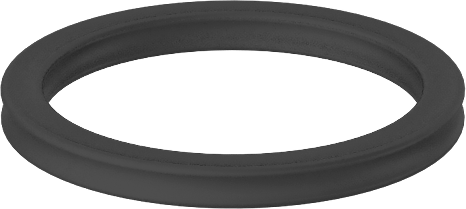 X Profilli Yağa Dayanıklı Buna-N O-Ring, 1/8 Kesirli Genişlik, Dash Numarası 218