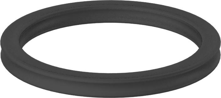 X Profilli Yağa Dayanıklı Buna-N O-Ring, 1/8 Kesirli Genişlik, Dash Numarası 219