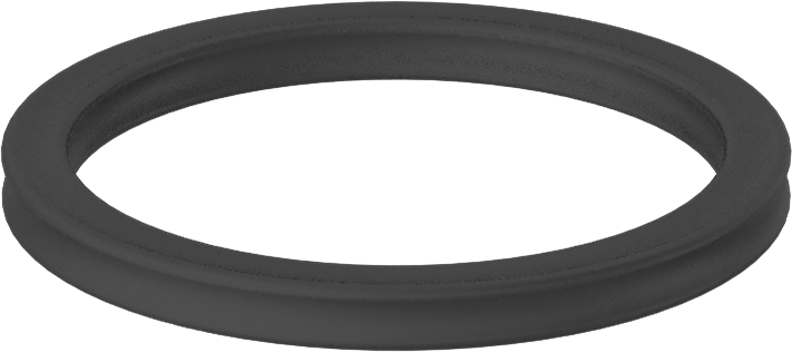 X Profilli Yağa Dayanıklı Buna-N O-Ring, 1/8 Kesirli Genişlik, Dash Numarası 220