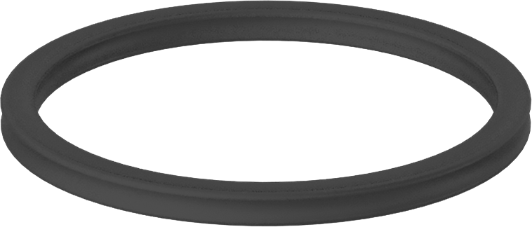 X Profilli Yağa Dayanıklı Buna-N O-Ring, 1/8 Kesirli Genişlik, Dash Numarası 225