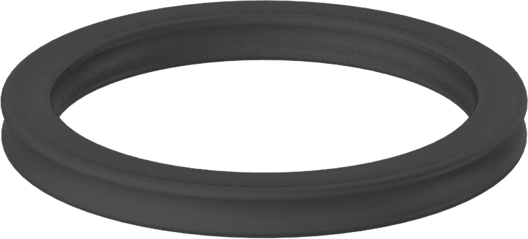 X Profilli Yağa Dayanıklı Buna-N O-Ring, 3/16 Kesirli Genişlik, Dash Numarası 327