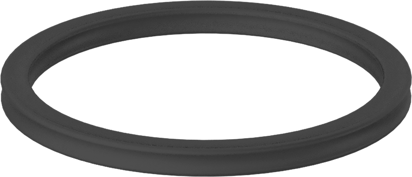 X Profilli Yağa Dayanıklı Buna-N O-Ring, 3/16 Kesirli Genişlik, Dash Numarası 334