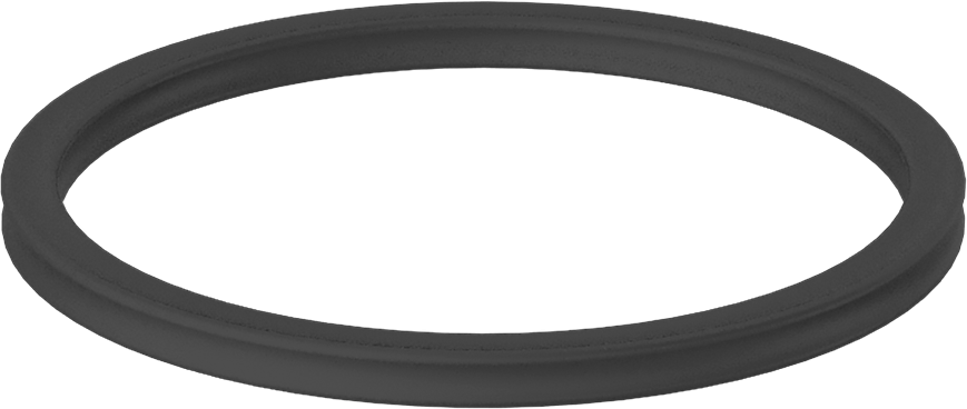 X Profilli Yağa Dayanıklı Buna-N O-Ring, 3/16 Kesirli Genişlik, Dash Numarası 338