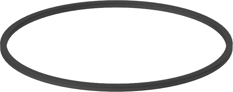 X Profilli Yağa Dayanıklı Buna-N O-Ring, 1/16 Kesirli Genişlik, Dash Numarası 037