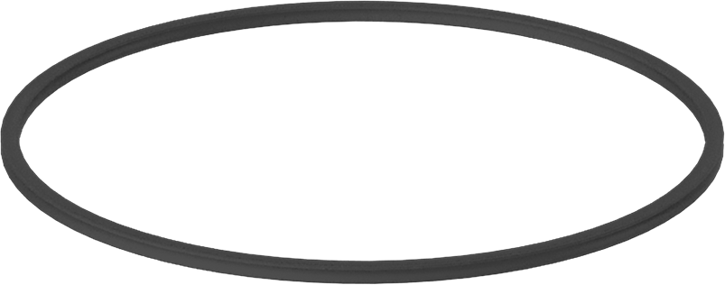 X Profilli Yağa Dayanıklı Buna-N O-Ring, 1/16 Kesirli Genişlik, Dash Numarası 039