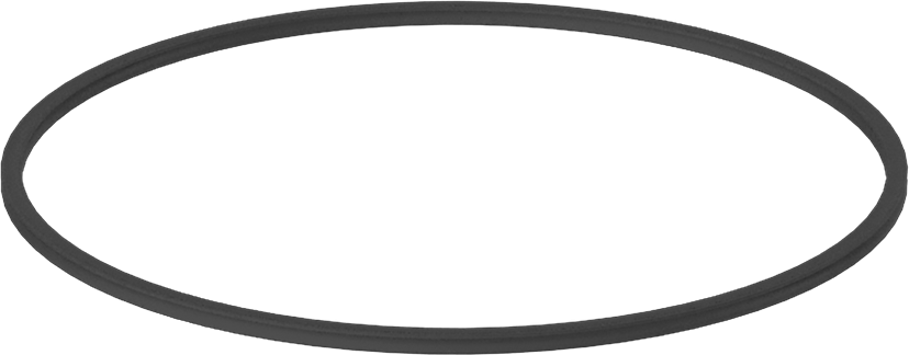 X Profilli Yağa Dayanıklı Buna-N O-Ring, 1/16 Kesirli Genişlik, Dash Numarası 041