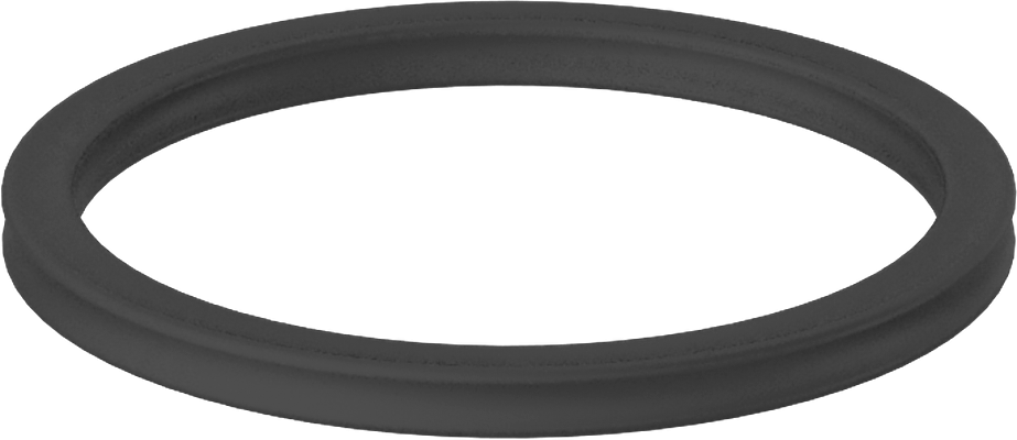 X Profilli Yağa Dayanıklı Buna-N O-Ring, 3/32 Kesirli Genişlik, Dash Numarası 124