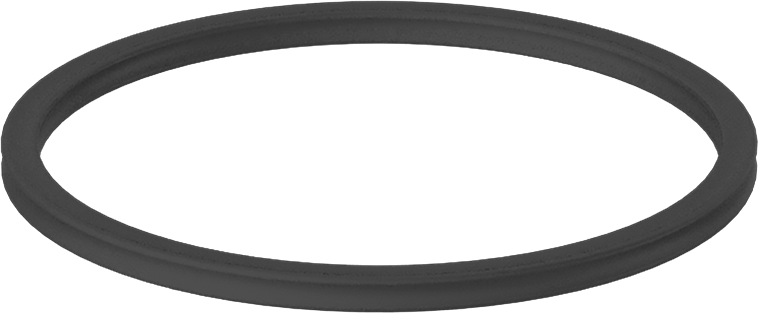 X Profilli Yağa Dayanıklı Buna-N O-Ring, 3/32 Kesirli Genişlik, Dash Numarası 135