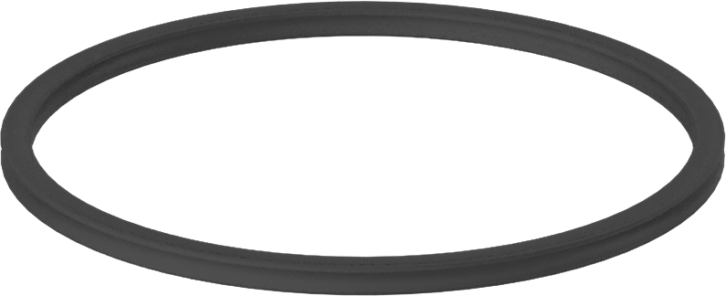 X Profilli Yağa Dayanıklı Buna-N O-Ring, 3/32 Kesirli Genişlik, Dash Numarası 141