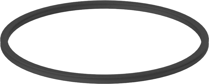 X Profilli Yağa Dayanıklı Buna-N O-Ring, 3/32 Kesirli Genişlik, Dash Numarası 149