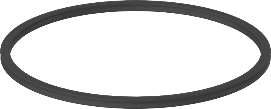 X Profilli Yağa Dayanıklı Buna-N O-Ring, 1/8 Kesirli Genişlik, Dash Numarası 240
