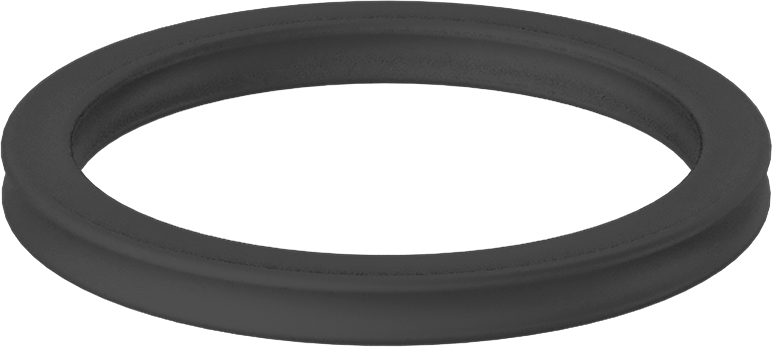 X Profilli Yağa Dayanıklı Buna-N O-Ring, 3/16 Kesirli Genişlik, Dash Numarası 328