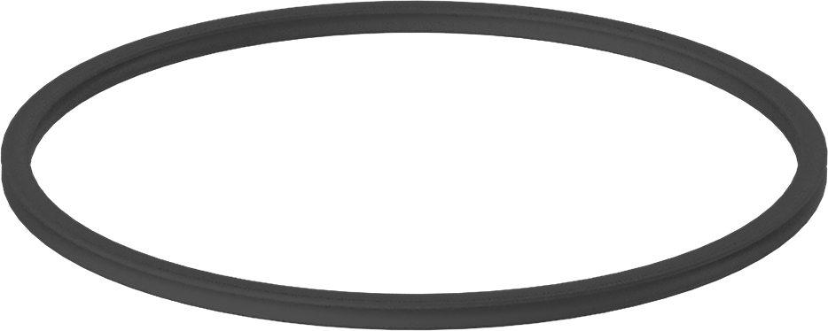 X Profilli Yağa Dayanıklı Buna-N O-Ring, 1/8 Kesirli Genişlik, Dash Numarası 241