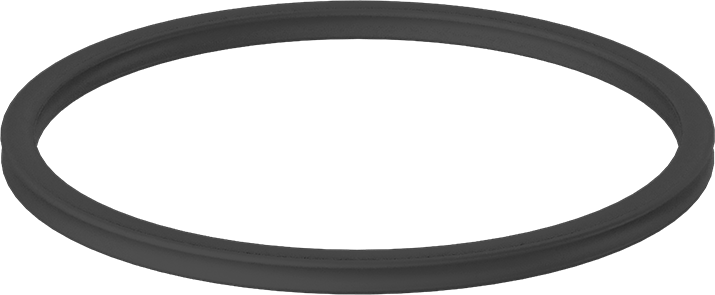 X Profilli Yağa Dayanıklı Buna-N O-Ring, 1/4 Kesirli Genişlik, Dash Numarası 431