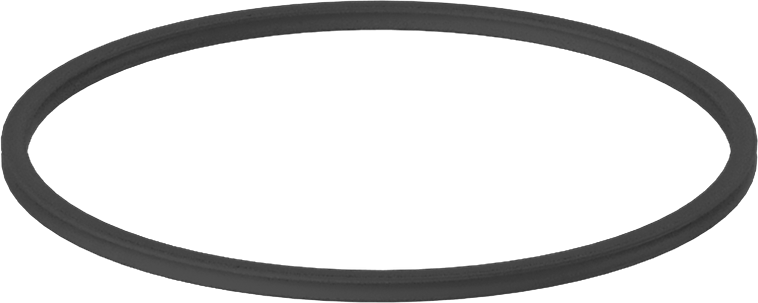 X Profilli Yağa Dayanıklı Buna-N O-Ring, 1/16 Kesirli Genişlik, Dash Numarası 033
