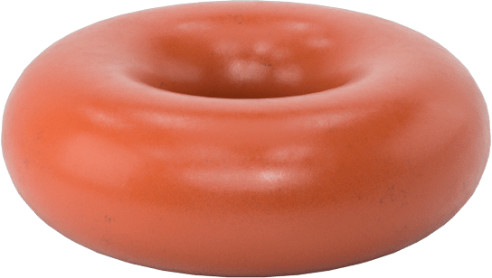 Yüksek Sıcaklık Silikon O-Ring, 1/16 Kesirli Genişlik, Dash Numarası 003