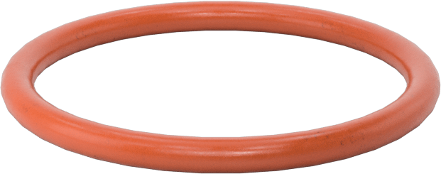 Yüksek Sıcaklık Silikon O-Ring, 1/16 Kesirli Genişlik, Dash Numarası 019