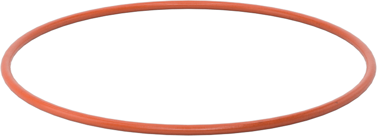 Yüksek Sıcaklık Silikon O-Ring, 1/16 Kesirli Genişlik, Dash Numarası 038