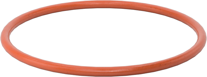 Yüksek Sıcaklık Silikon O-Ring, 1/16 Kesirli Genişlik, Dash Numarası 029