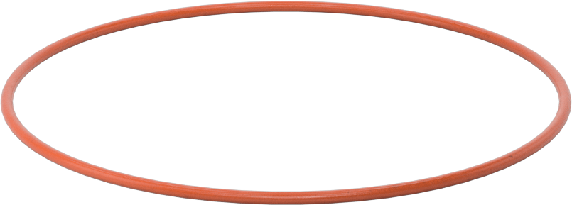 Yüksek Sıcaklık Silikon O-Ring, 1/16 Kesirli Genişlik, Dash Numarası 042