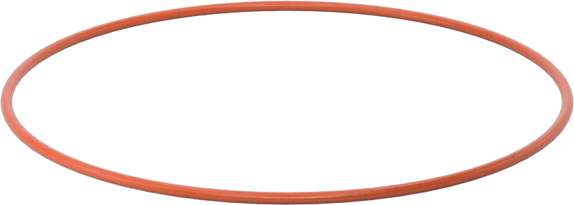 Yüksek Sıcaklık Silikon O-Ring, 1/16 Kesirli Genişlik, Dash Numarası 043