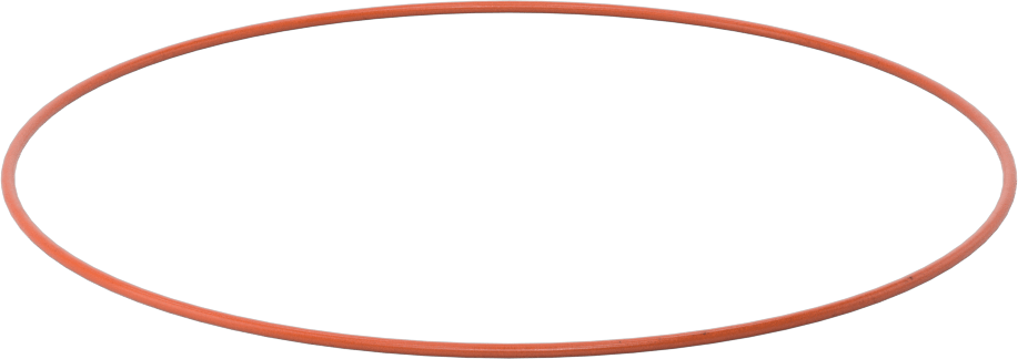 Yüksek Sıcaklık Silikon O-Ring, 1/16 Kesirli Genişlik, Dash Numarası 050