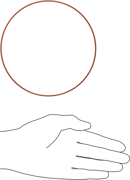 Yüksek Sıcaklık Silikon O-Ring, 1/16 Kesirli Genişlik, Dash Numarası 050