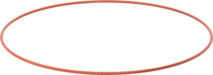 Yüksek Sıcaklık Silikon O-Ring, 1/16 Kesirli Genişlik, Dash Numarası 052