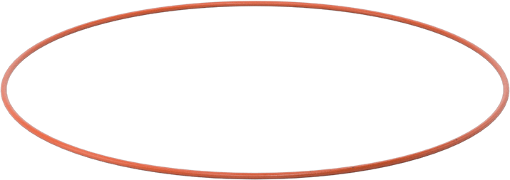 Yüksek Sıcaklık Silikon O-Ring, 1/16 Kesirli Genişlik, Dash Numarası 053