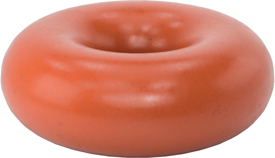 Yüksek Sıcaklık Silikon O-Ring, 3/32 Kesirli Genişlik, Dash Numarası 103