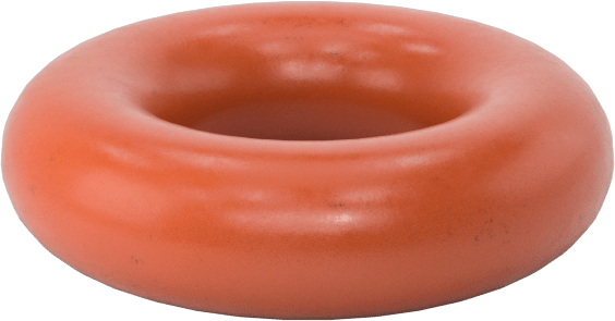 Yüksek Sıcaklık Silikon O-Ring, 3/32 Kesirli Genişlik, Dash Numarası 106