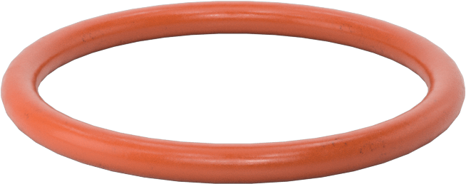 Yüksek Sıcaklık Silikon O-Ring, 3/32 Kesirli Genişlik, Dash Numarası 122