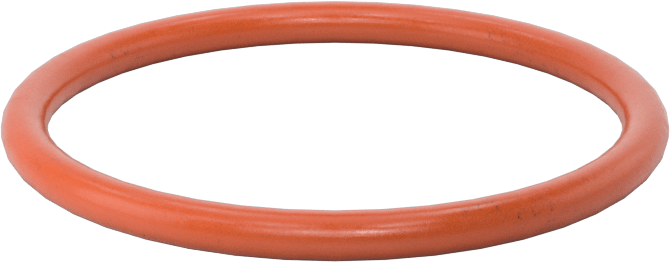 Yüksek Sıcaklık Silikon O-Ring, 3/32 Kesirli Genişlik, Dash Numarası 125