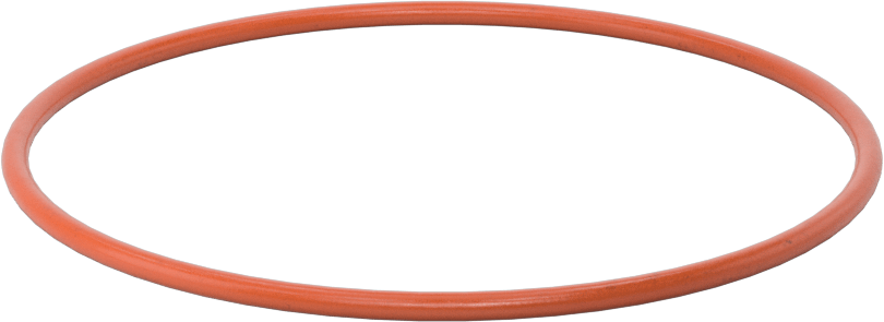 Yüksek Sıcaklık Silikon O-Ring, 3/32 Kesirli Genişlik, Dash Numarası 152