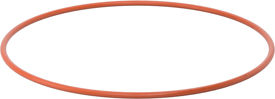 Yüksek Sıcaklık Silikon O-Ring, 3/32 Kesirli Genişlik, Dash Numarası 158