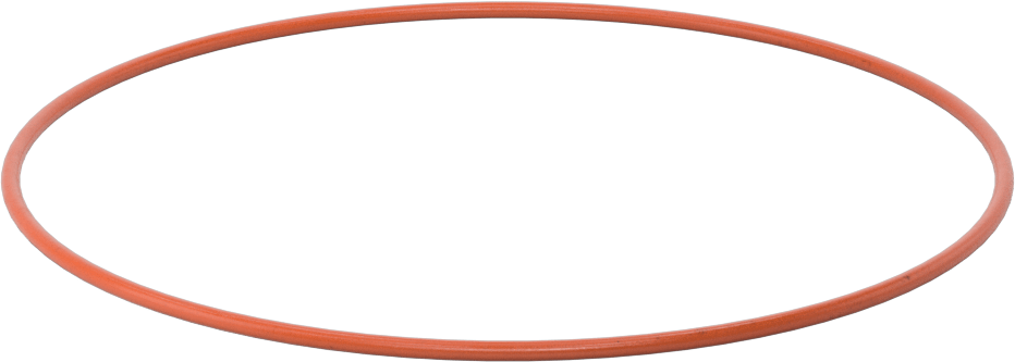 Yüksek Sıcaklık Silikon O-Ring, 3/32 Kesirli Genişlik, Dash Numarası 161