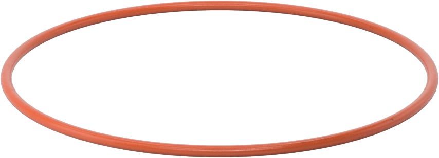 Yüksek Sıcaklık Silikon O-Ring, 3/32 Kesirli Genişlik, Dash Numarası 155